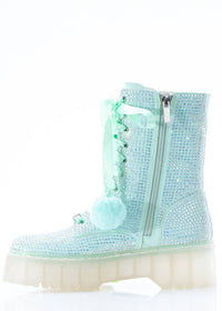 Sparkl Fairy Couture - Women's Jade Combat Boot
