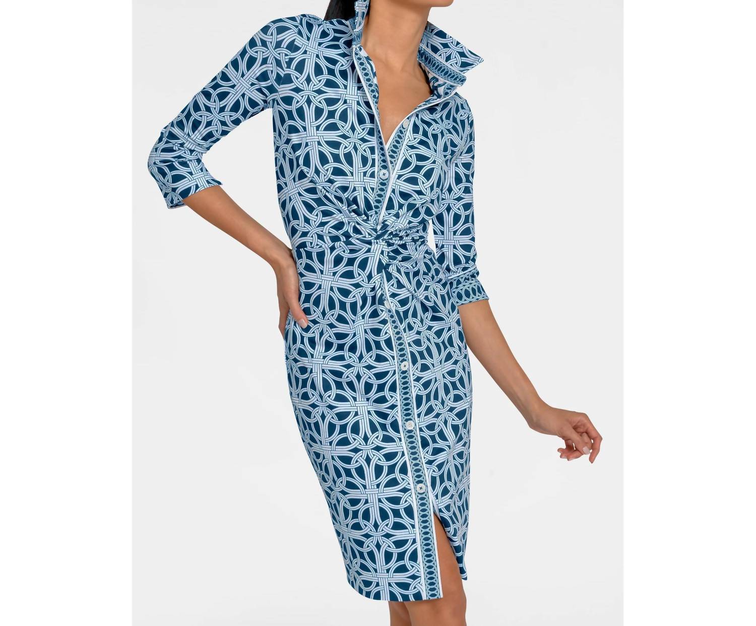 Gretchen Scott - Twist & Shout Ring Toss Dress