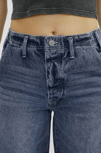 KanCan Monica High-rise 90’s Jeans in vintage dark - women's jeans - alternate view