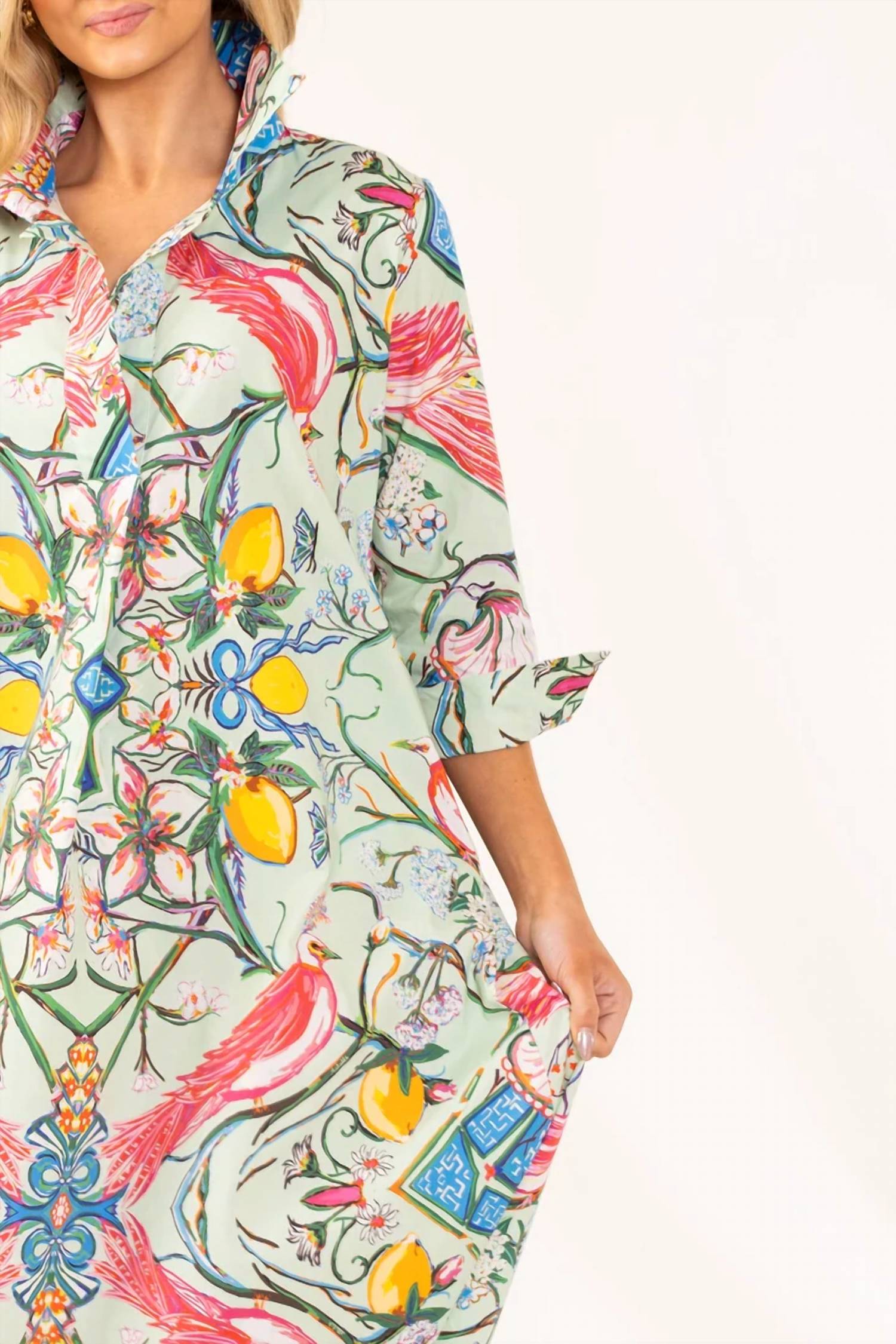 House Of Mbr - Long Shirt Dress