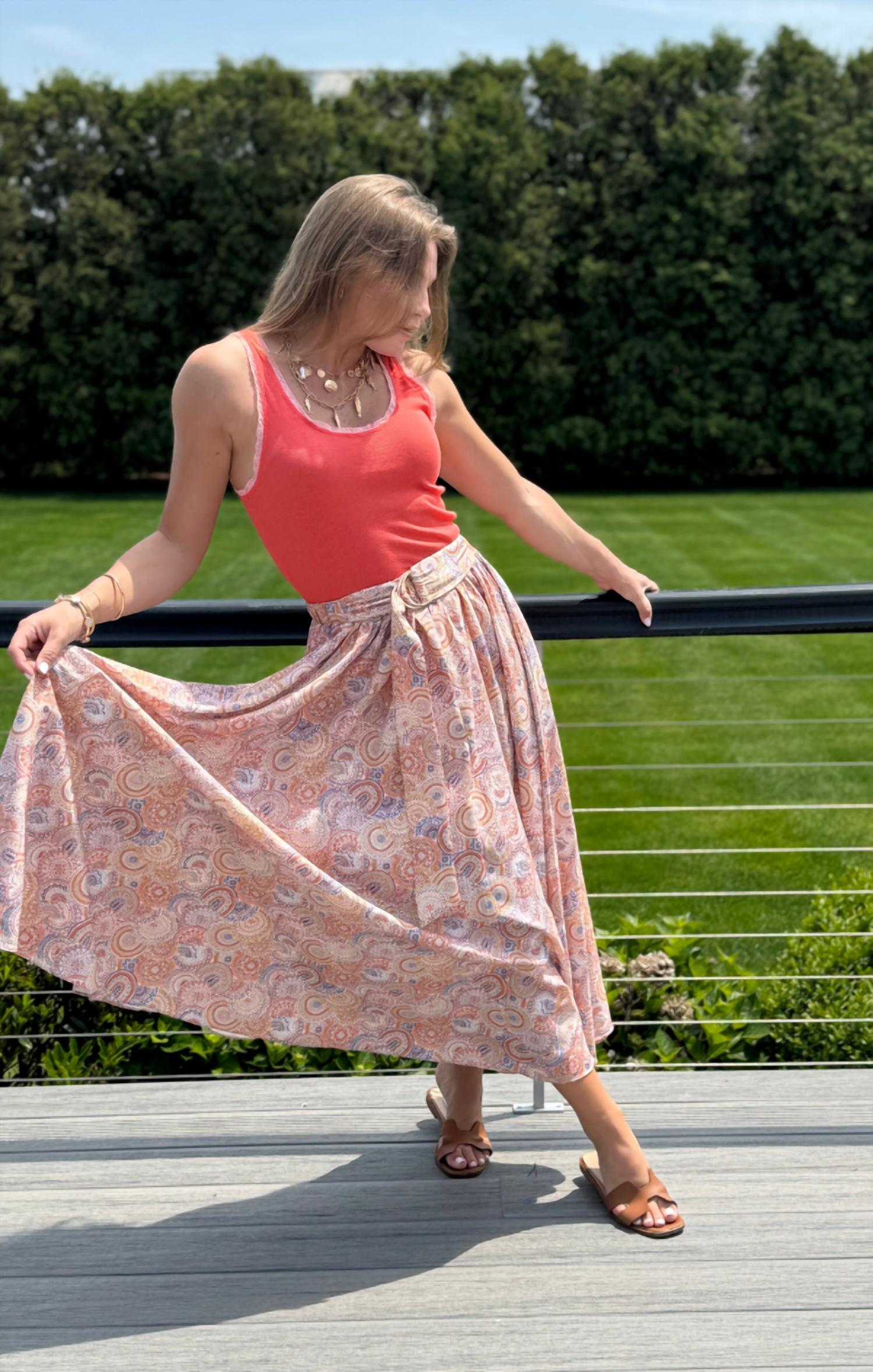 Bishop + Young - Camryn Summer Midi Skirt