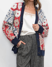 Greylin - Mina Floral Cardigan