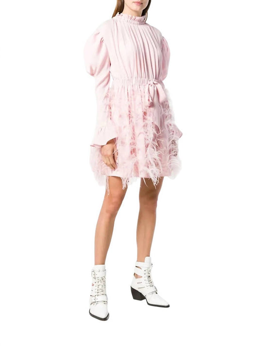 Valentino - Embellished Long Sleeve Mini Dress