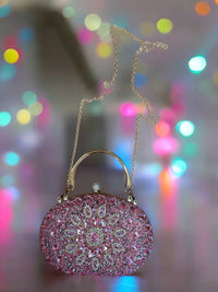 Ramla - Women's Crystal Evening Purse