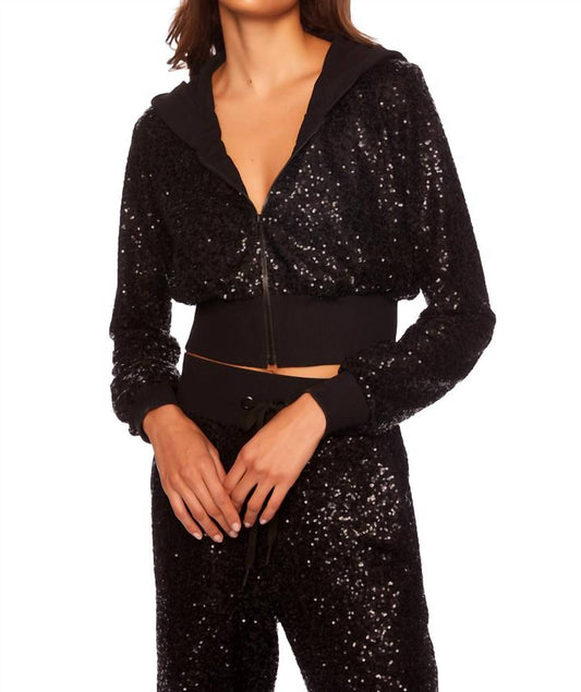 Sequin Hoodie