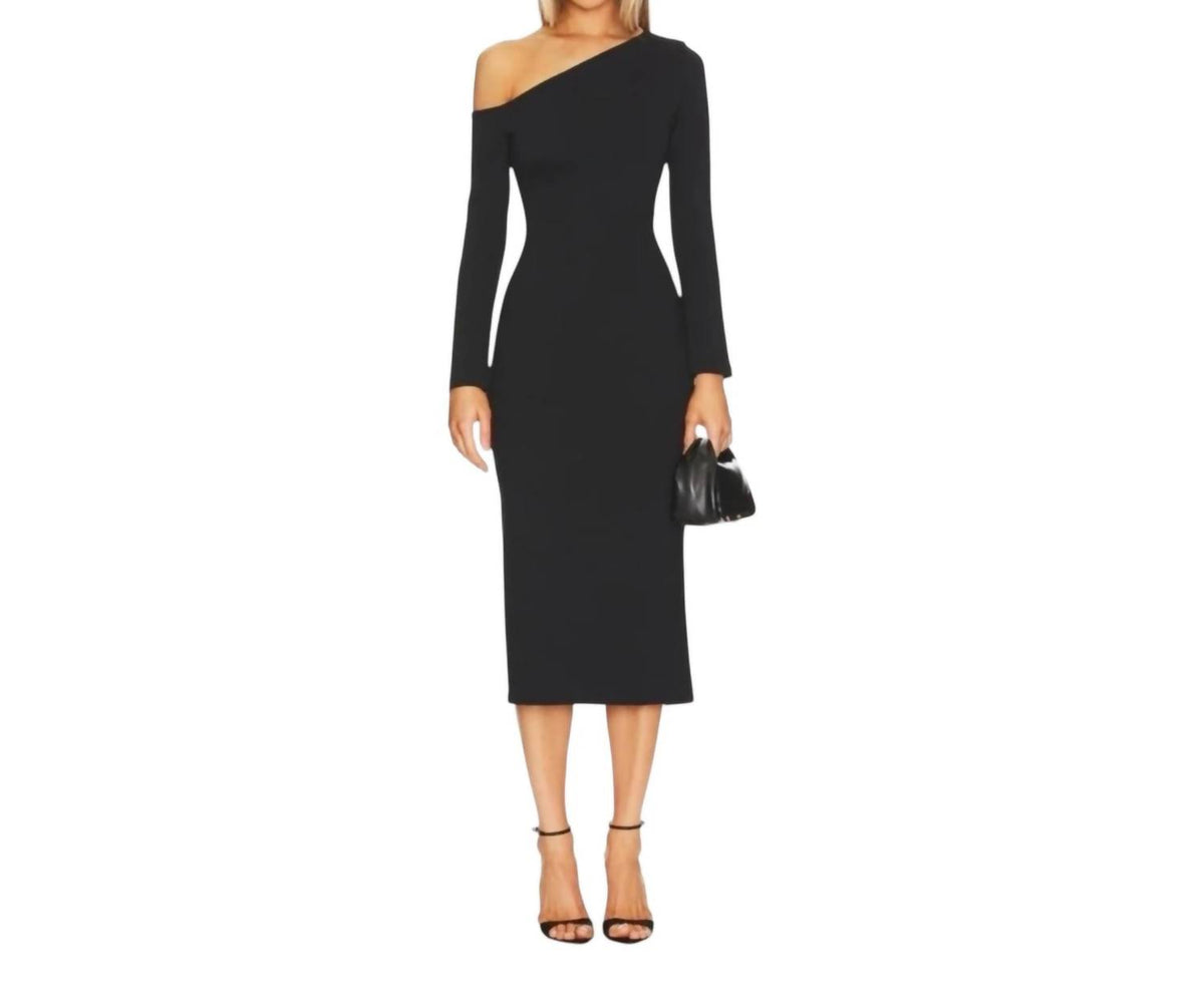 Enza Costa - Exposed Shoulder Midi Dress