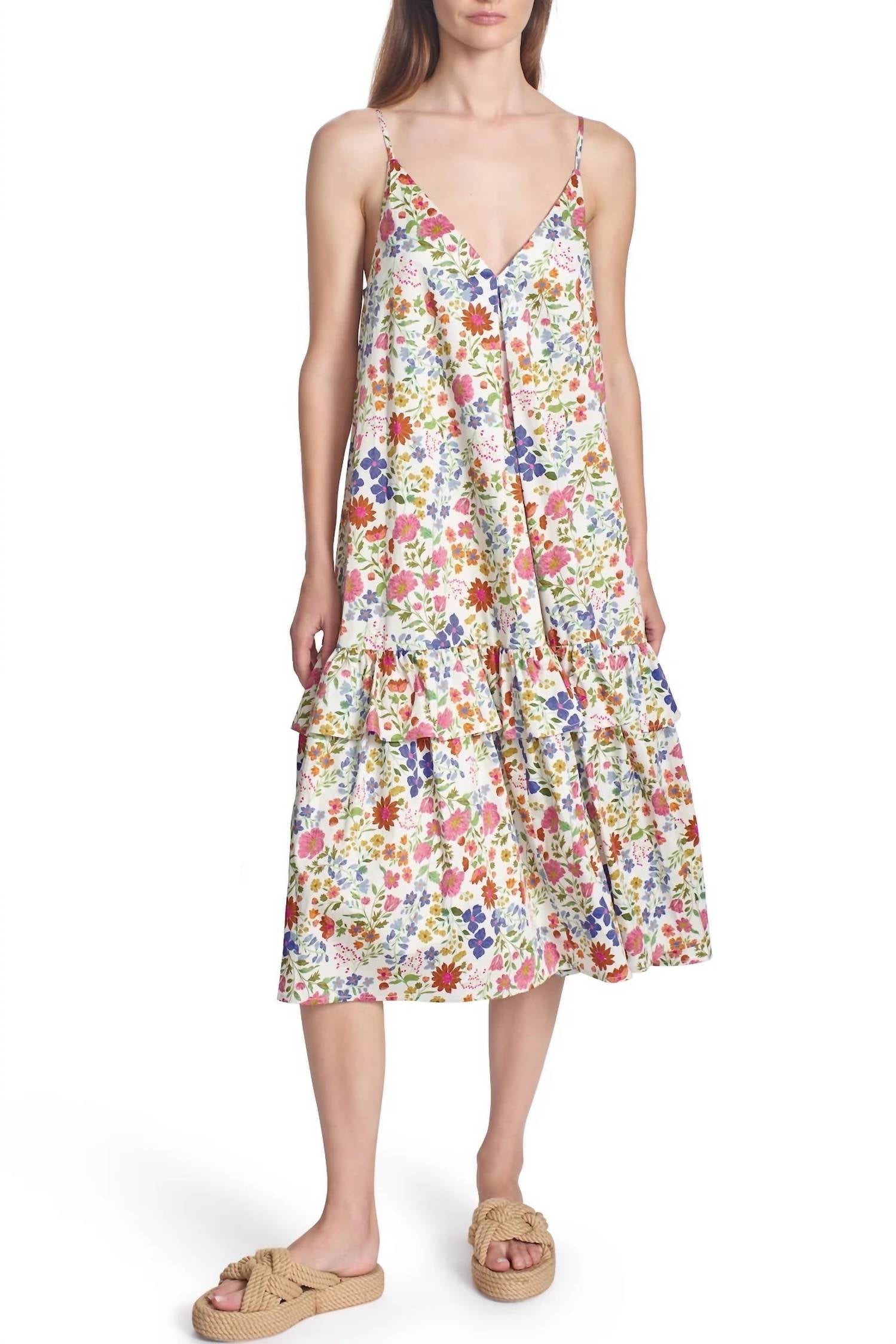 Corey Lynn Calter - Maci V-neck Midi Dress