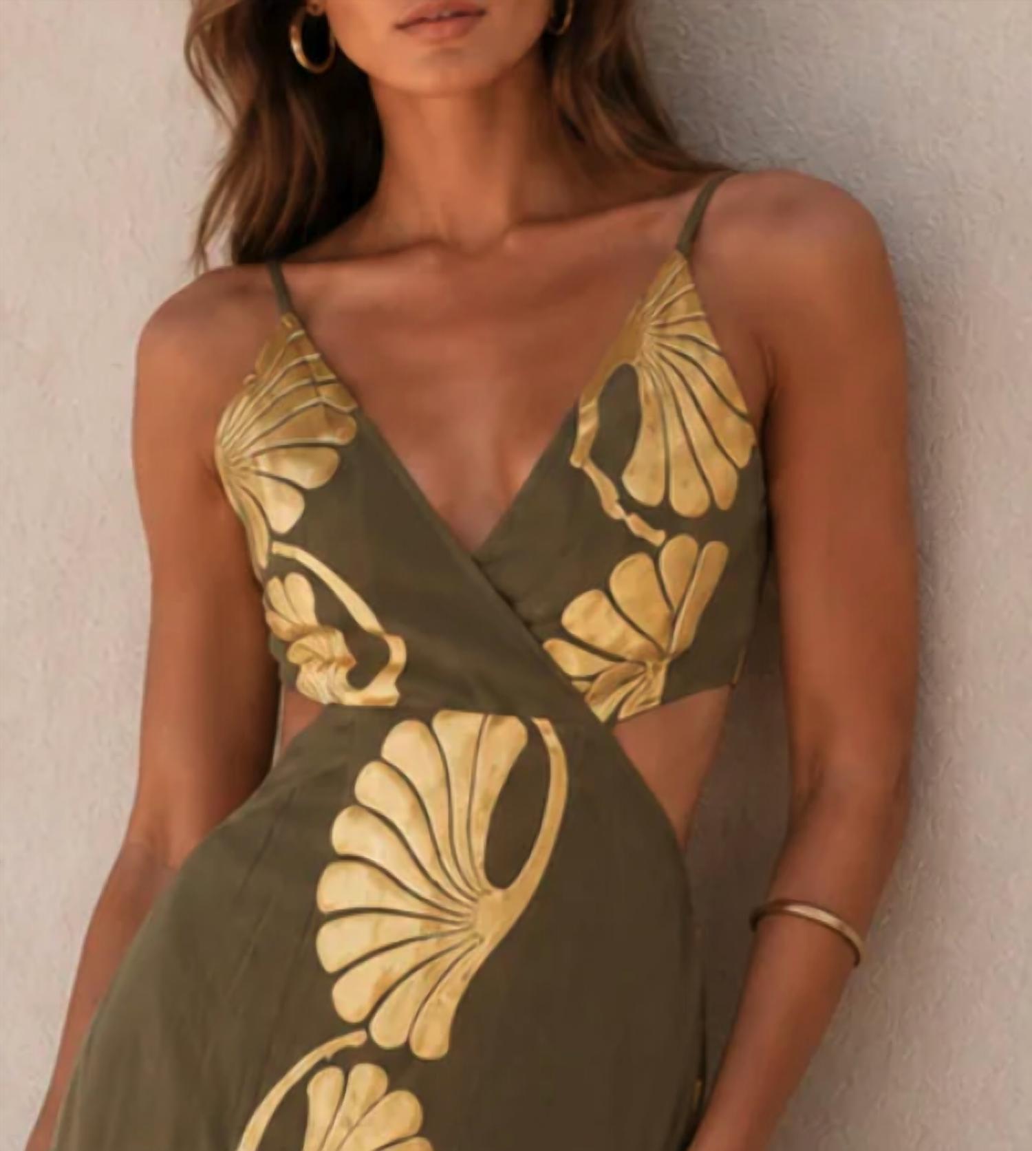 Mystery Resort - Riviera Shell Maxi Dress
