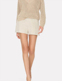 Milly - Linen Pleated Short