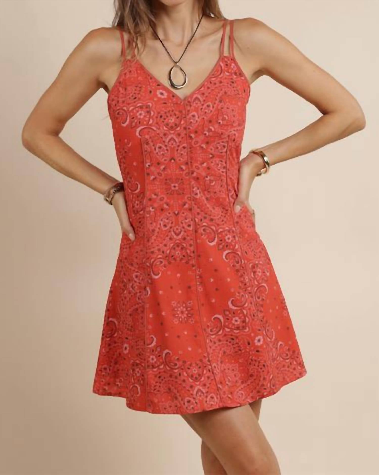 Sage The Label - Music Fest Bandana Mini Dress