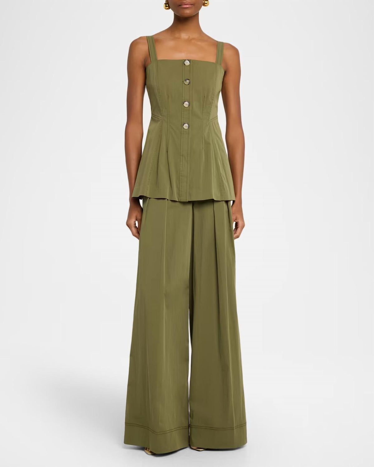 Veronica Beard - Women's Kariselle Sleeveless Square-neck Top