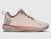 K-Swiss Women's Ultrashot 3 Tennis Shoe in morganite satellite pale neon coral - women's shoe
