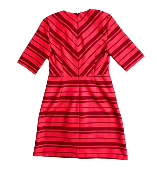 Ralph Lauren - Women's Striped V-neck A Line Dress