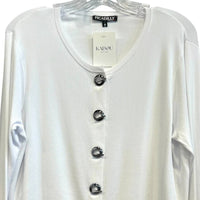 Picadilly - Women's Elegant Eyelet Closure Cardigan