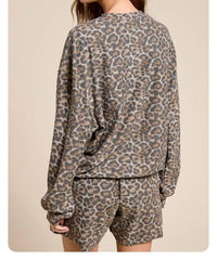 Zutter - Puff Brush Peace Off Graphic French Terry Pullover