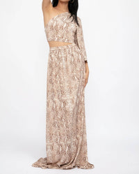L'Agence - Fontana One Shoulder Dress