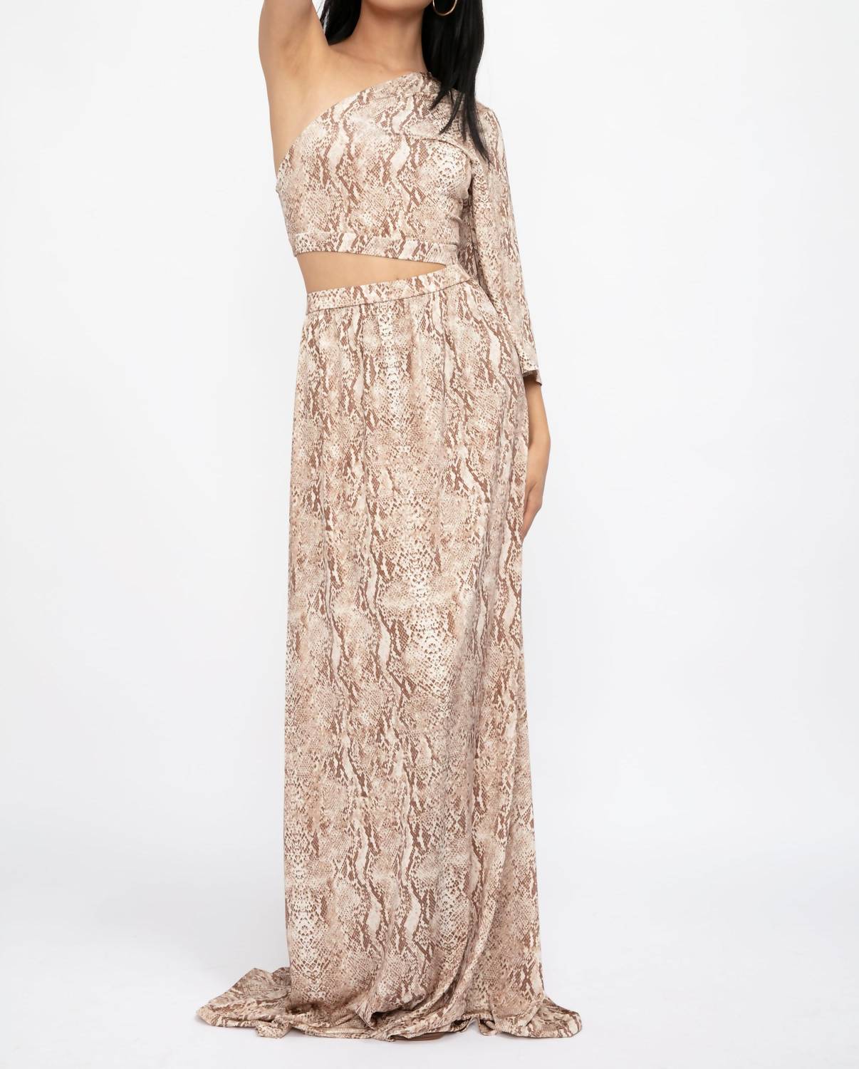 L'Agence - Fontana One Shoulder Dress