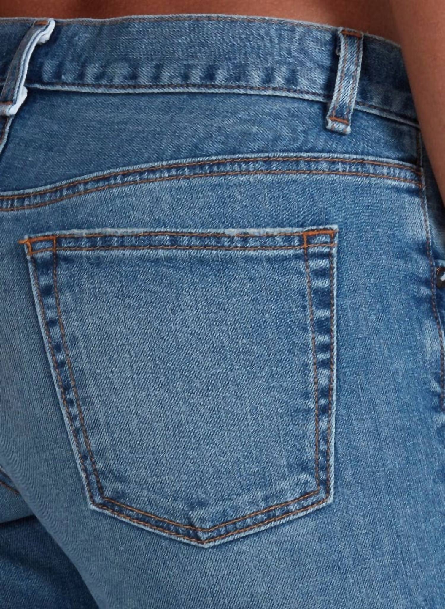Askk Ny - Cat Mid-rise Straight Leg Jean