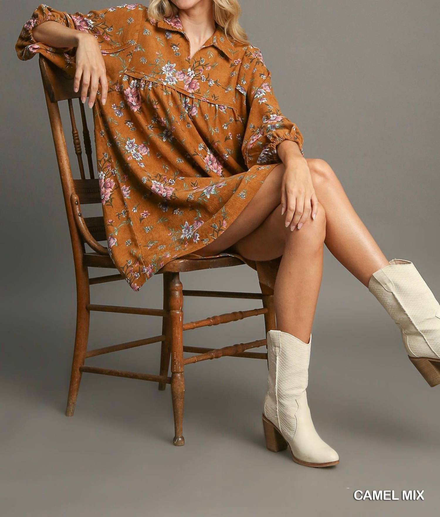 Umgee - Corduroy Dress