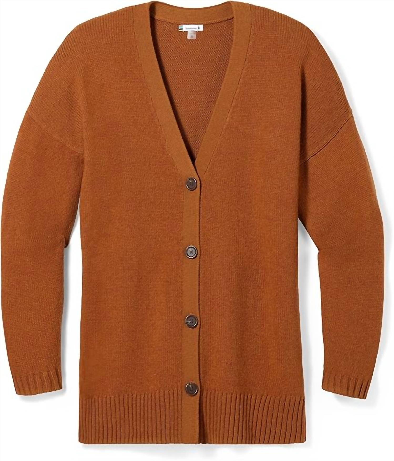 Smartwool - Cozy Lodge Merino Wool Boyfriend Cardigan Sweater