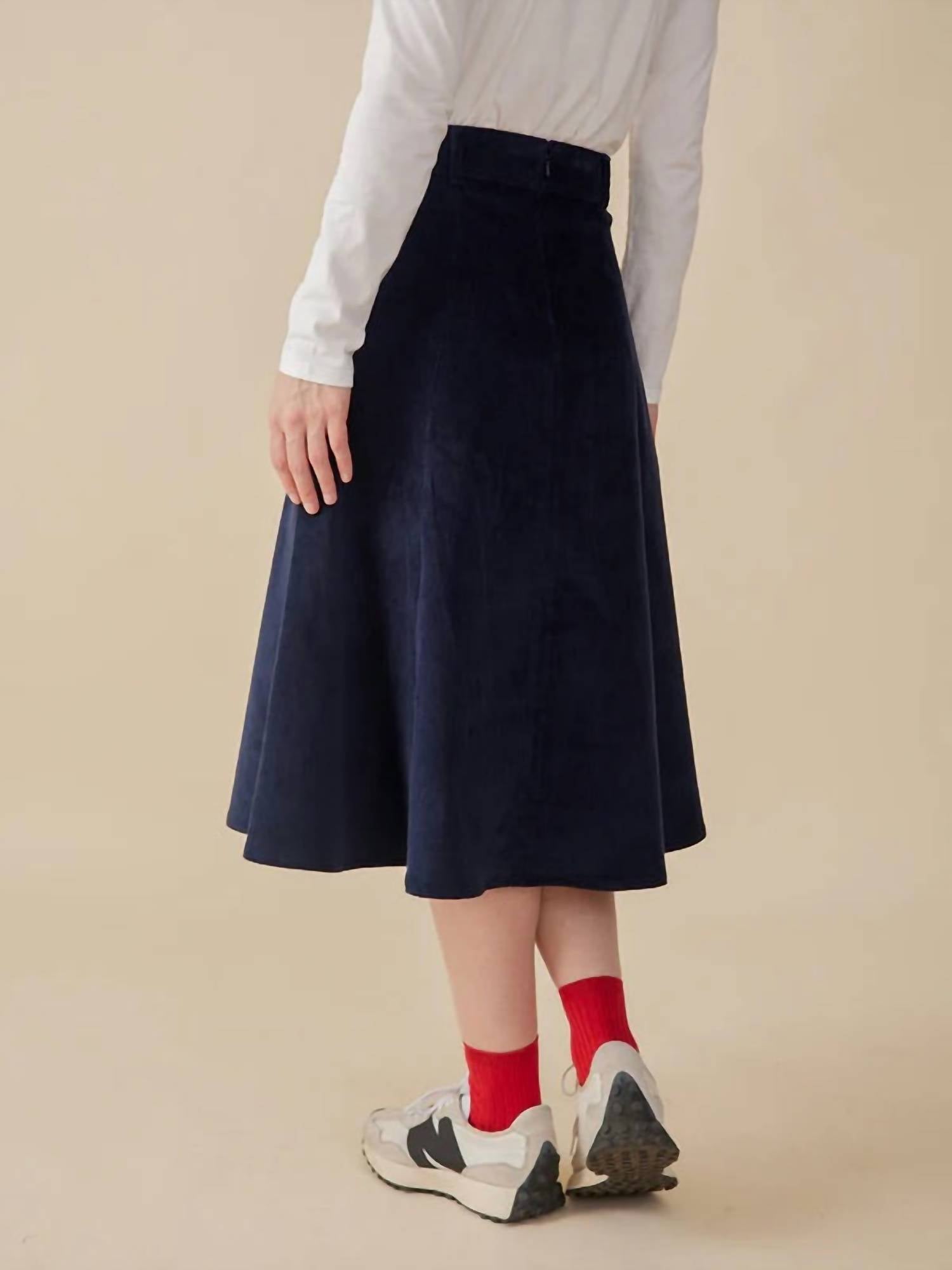 Mata Traders - Emma Corduroy Skirt