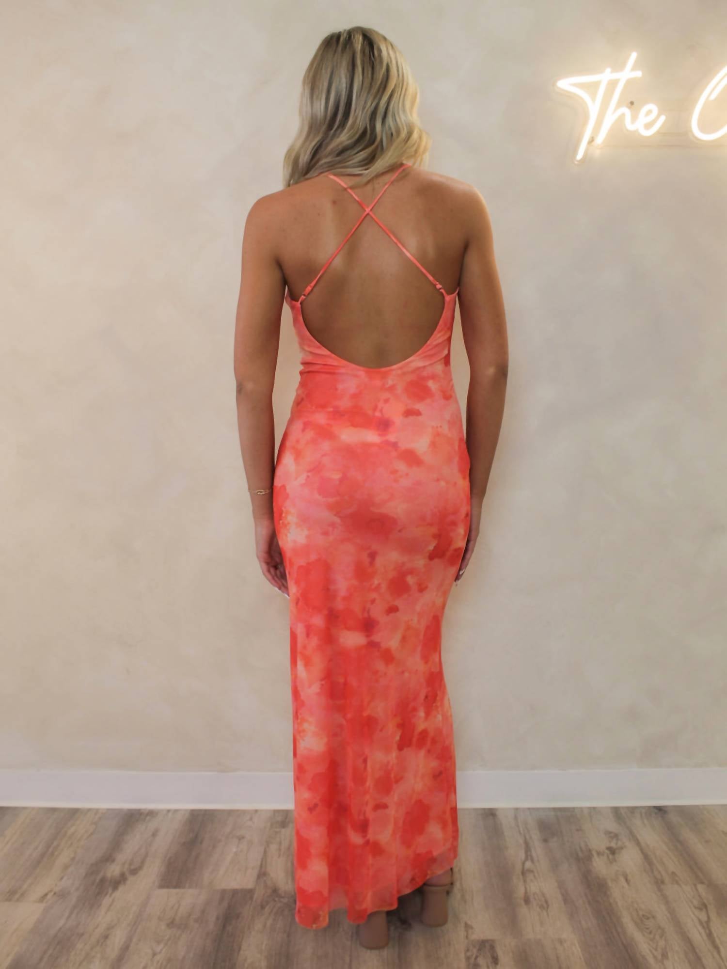 Emory Park - Calypso Mesh Maxi Dress