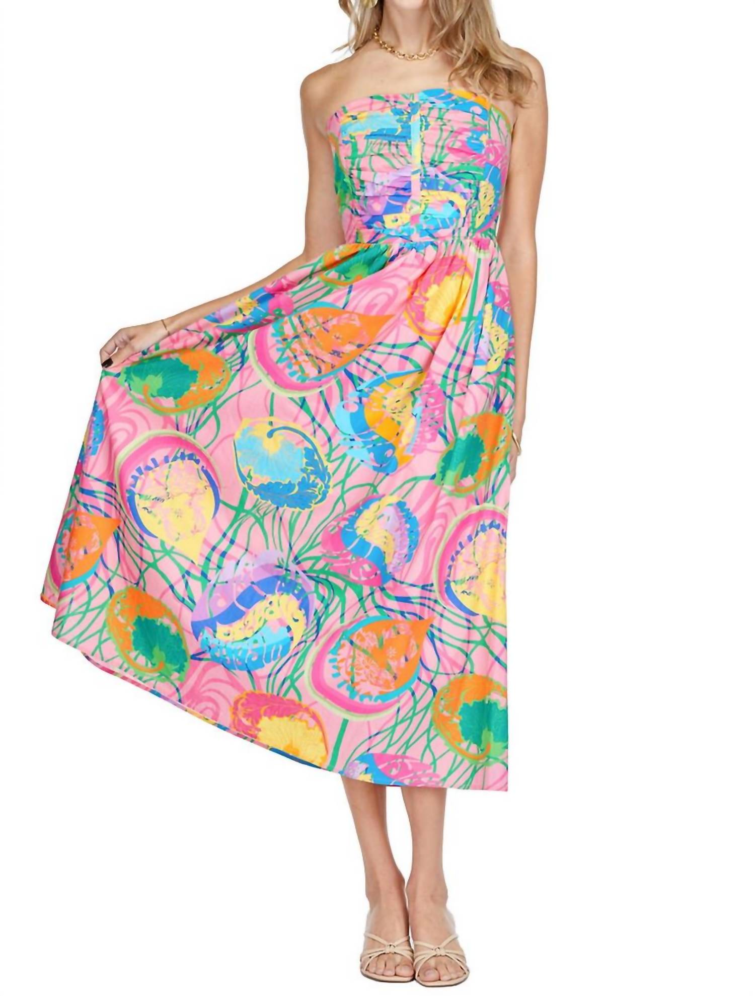 Joy Joy - Gathered Tube Dress