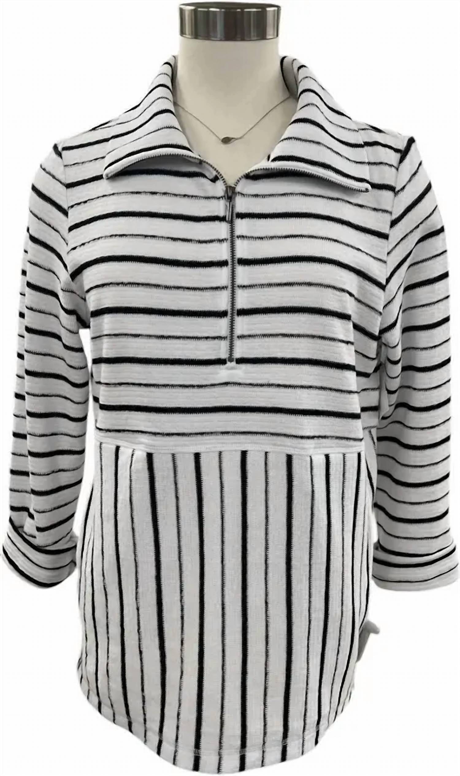 Habitat - Women's Weekend Terry Quarter Zip Pullover