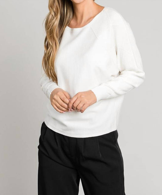 Allie Rose - Fine Gauge Dolman Pullover Sweater