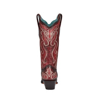 Corral - Women's Burnished Embroidered Snip Toe Boot