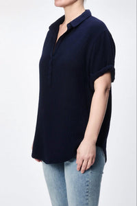 Dear John Denim - Tatum Gauze Short Sleeve Top