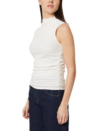 Habitual - Sleeveless Gathered Top