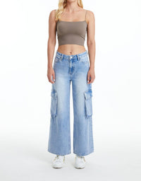 Bayeas - Tommi High Rise Wide Leg Flare Jeans