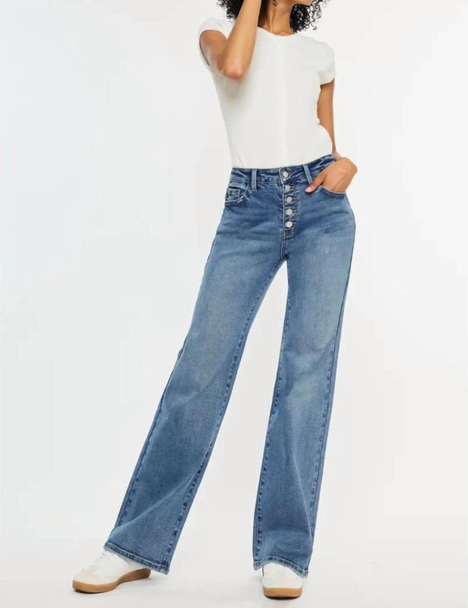Kancan - Twilight High Rise Comfort 90s Flare Jean