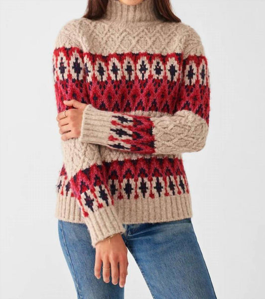 Frost Fairisle Turtleneck Sweater