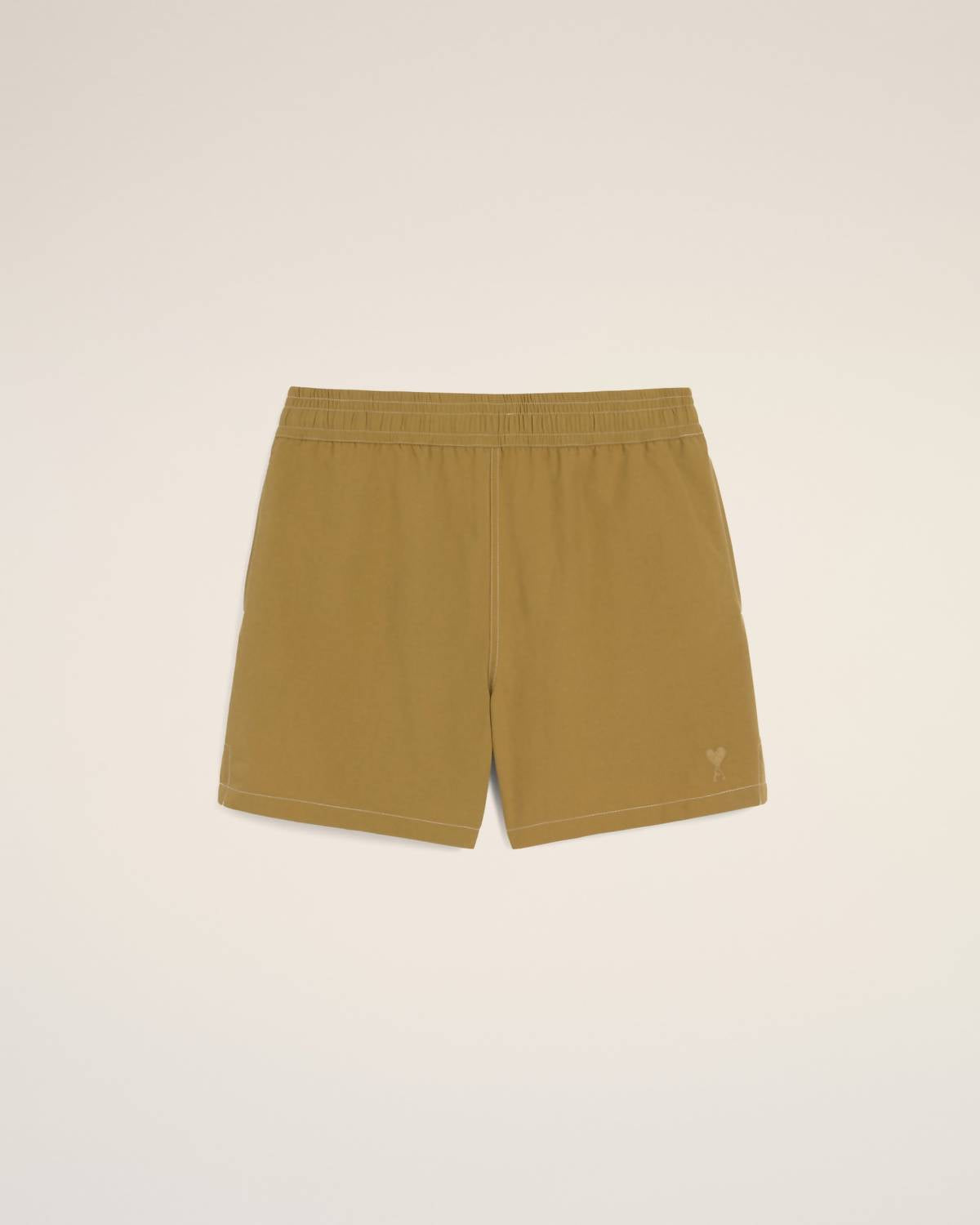 Ami Paris Beach Shorts in havana - men's swimwear - view 4