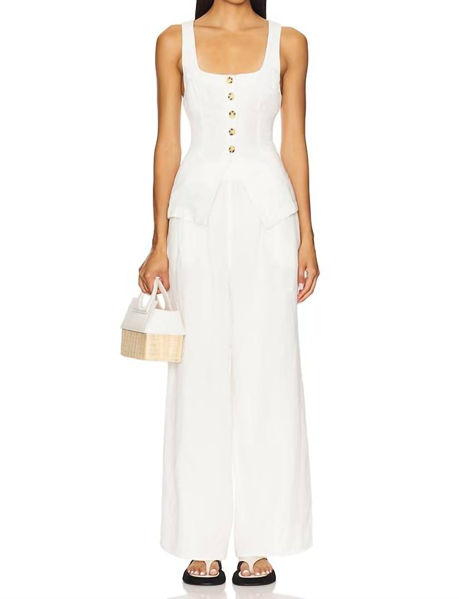 L*Space - Sofie Button Down Vest