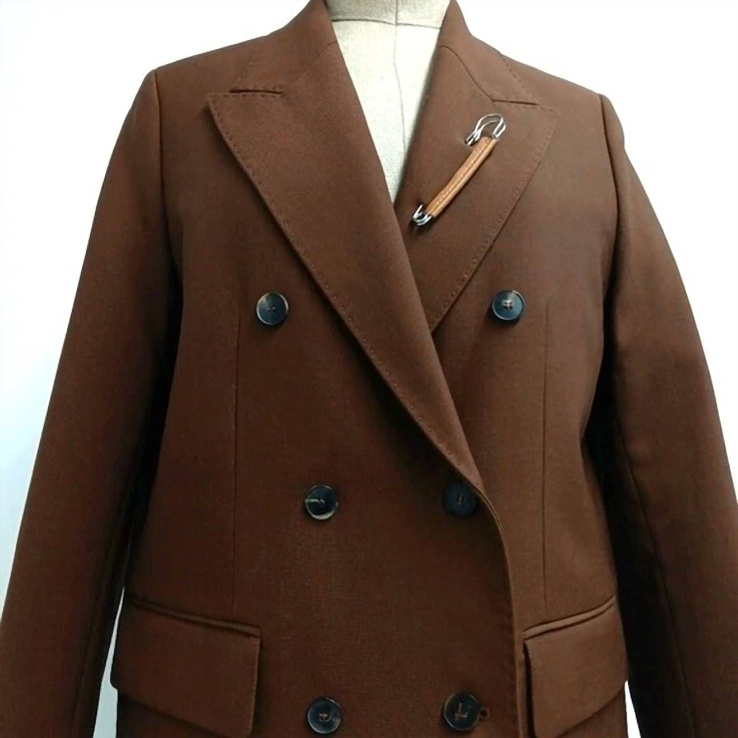Lafayette 148 - Women's Chesterfield Double Breasted Coat