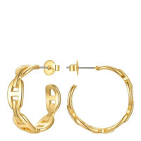 Sahira Jewelry Design - Women's Rosie Link Hoops