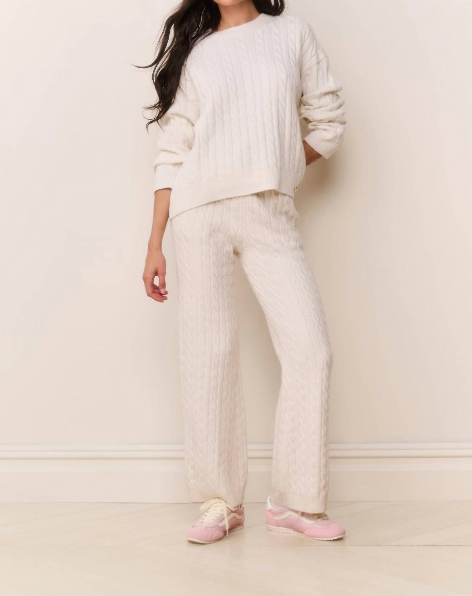 Loveshackfancy - Kym Cable Knit Sweater