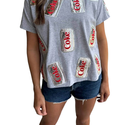 Queen Of Sparkles - Diet Coke Tee