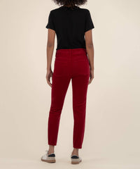 Kut From The Kloth - Charlize High Rise Fab Ab Cigarette Leg-raw Hem Jeans