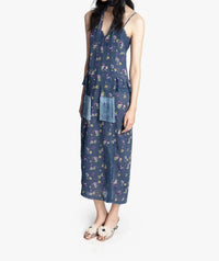 Anna Sui - Night Blooming Chiffon Slip Dress