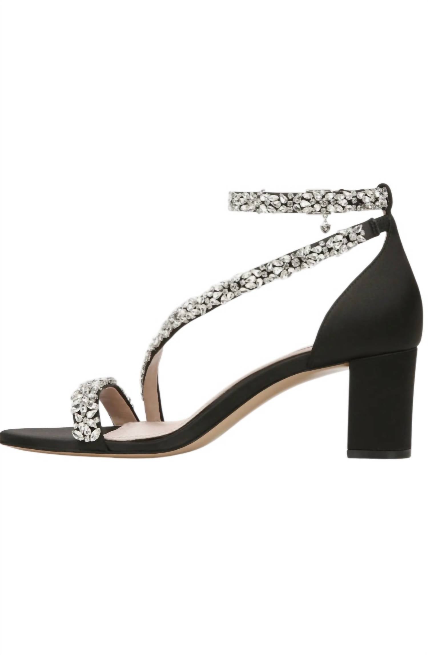 Naturalizer Soul Women's Ahava Ankle Strap Sandals in black - women's sandal - view 4