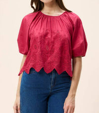 Cleobella - Jewel-toned Cerese Top