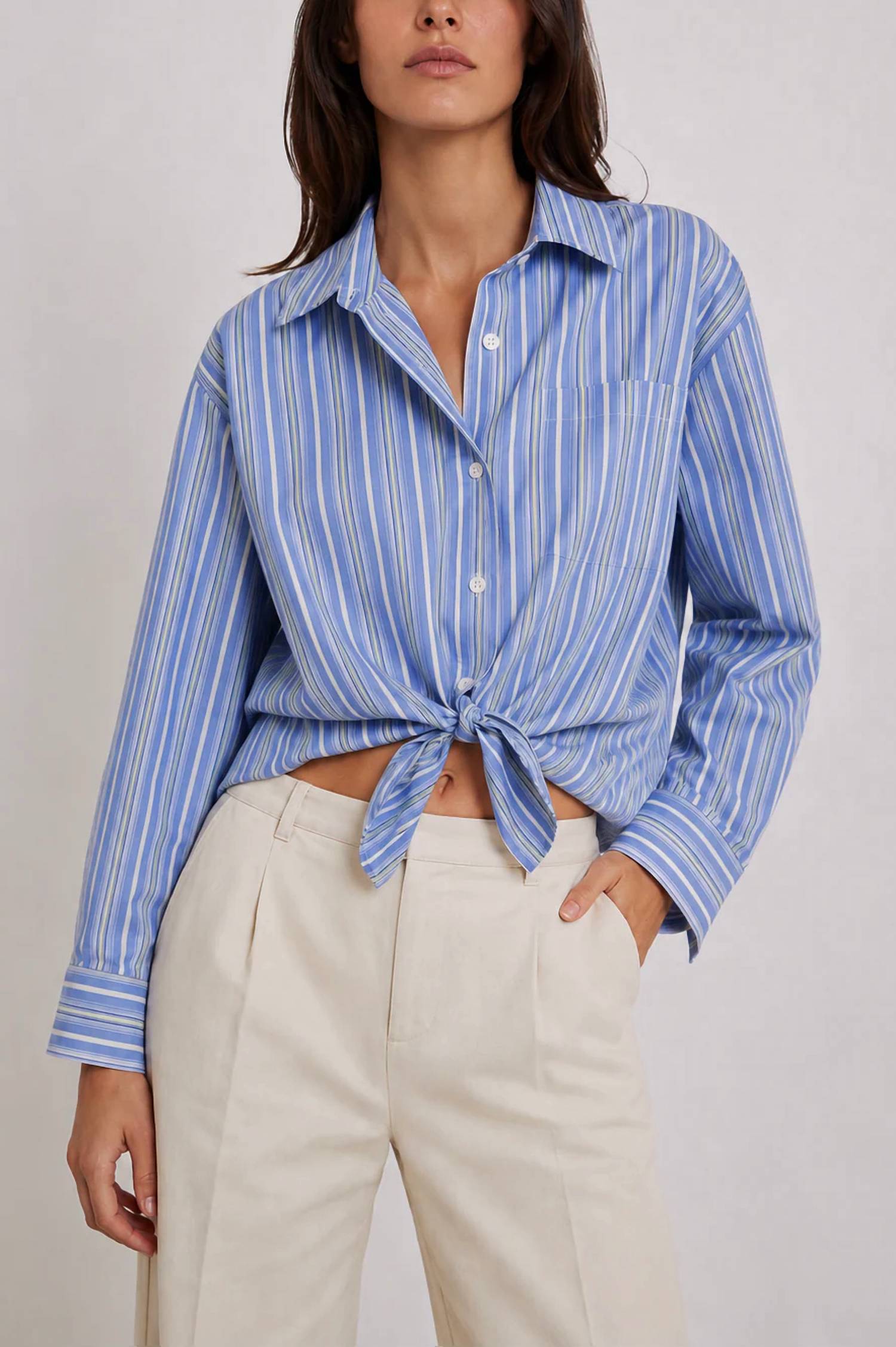 J. Society - Tie Front Blouse