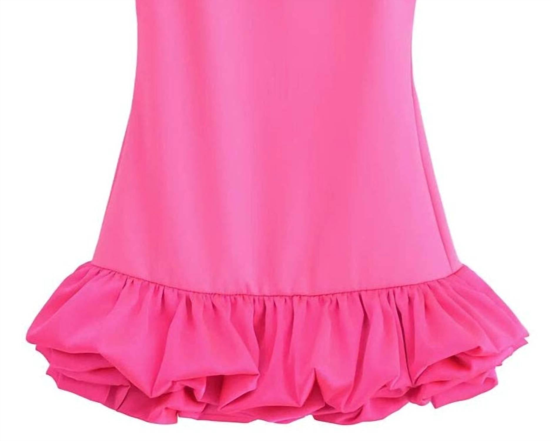 Sweetkama - Women's Mini Bubble Dress