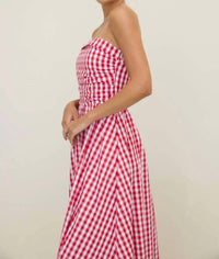 Dottie Dottie Garage - The Lucy Gingham Midi Dress