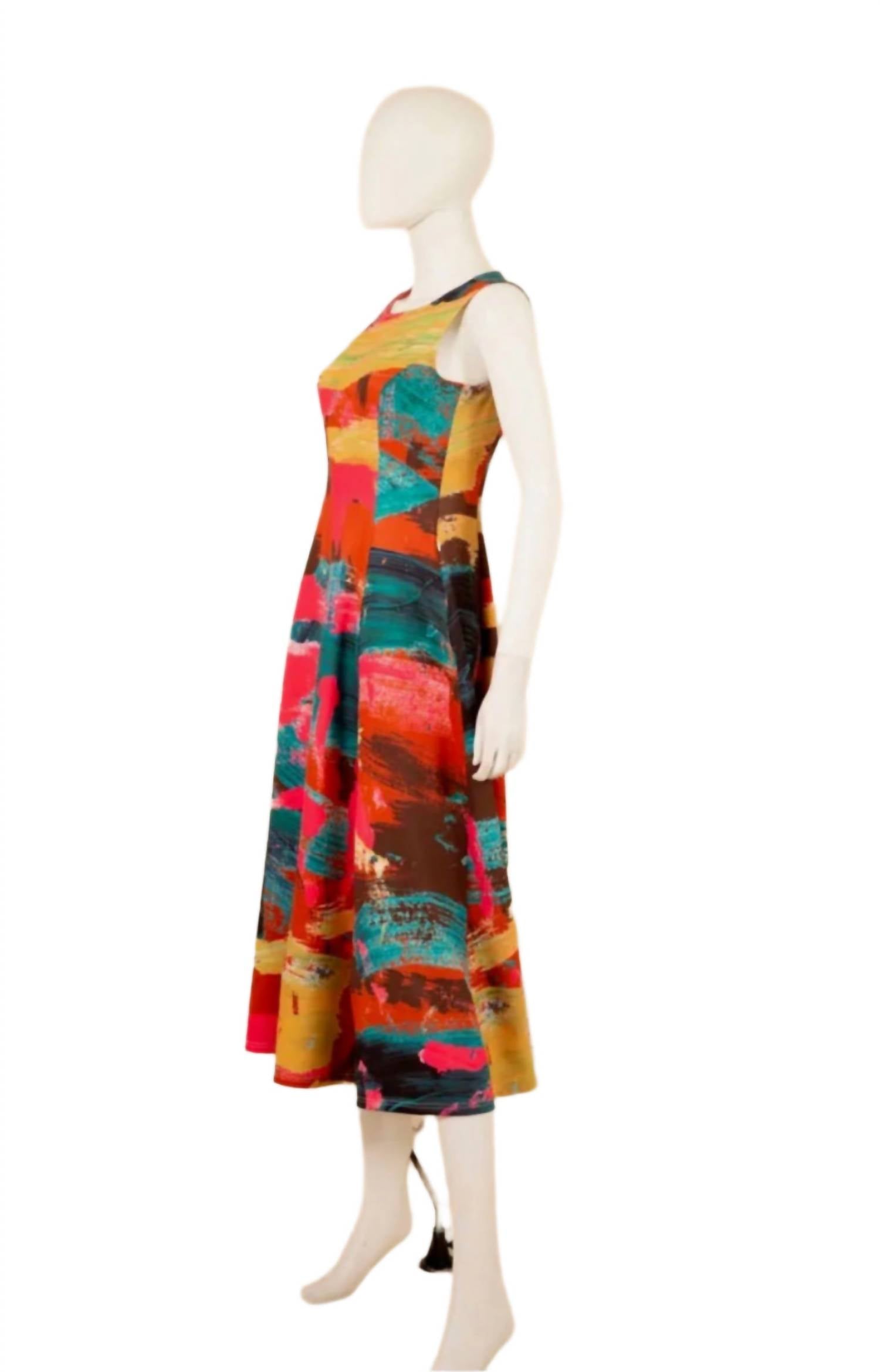 Samuel Dong - Knit A-line Dress