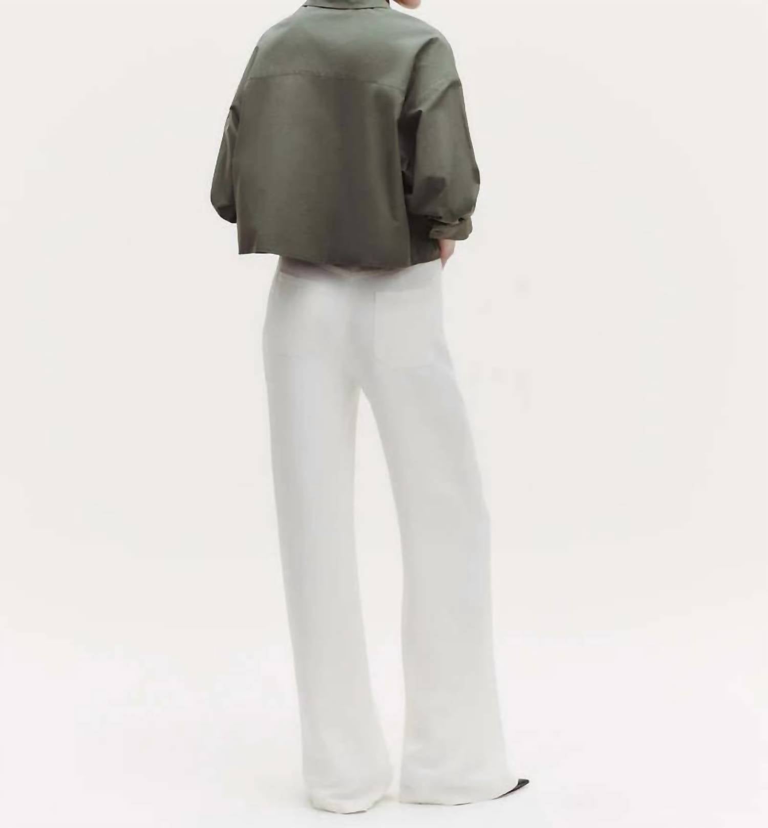 Twp - Howard Coated Viscose Linen Pants
